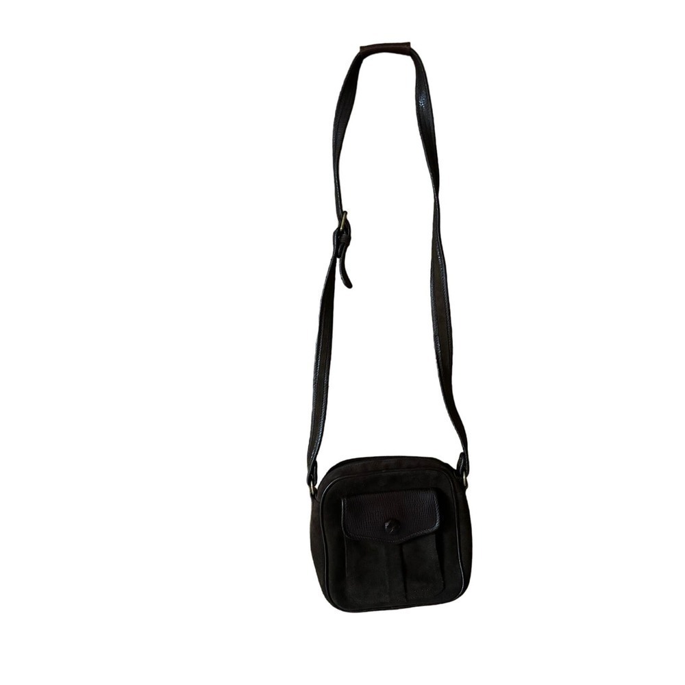 Leather Co Suede Crossbody Small Purse.